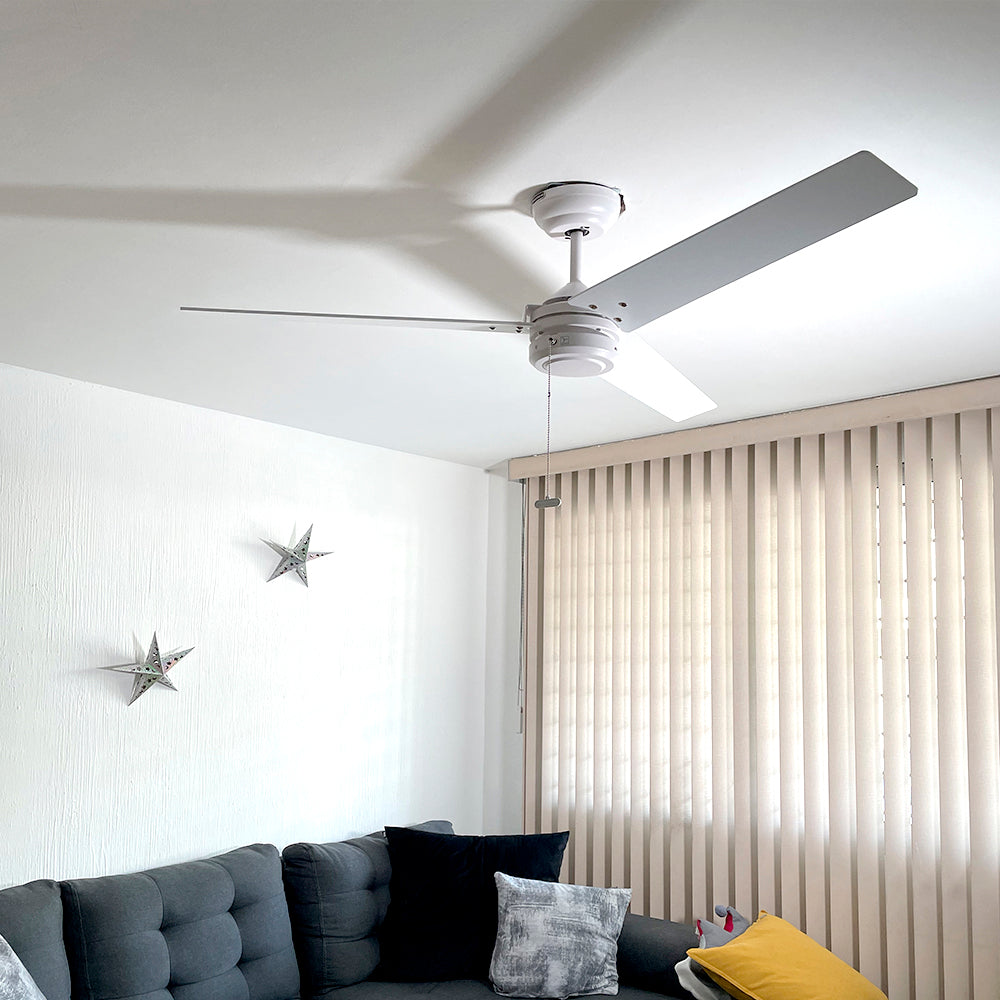 Kit de 2 Ventiladores Bianco 52" Blanco