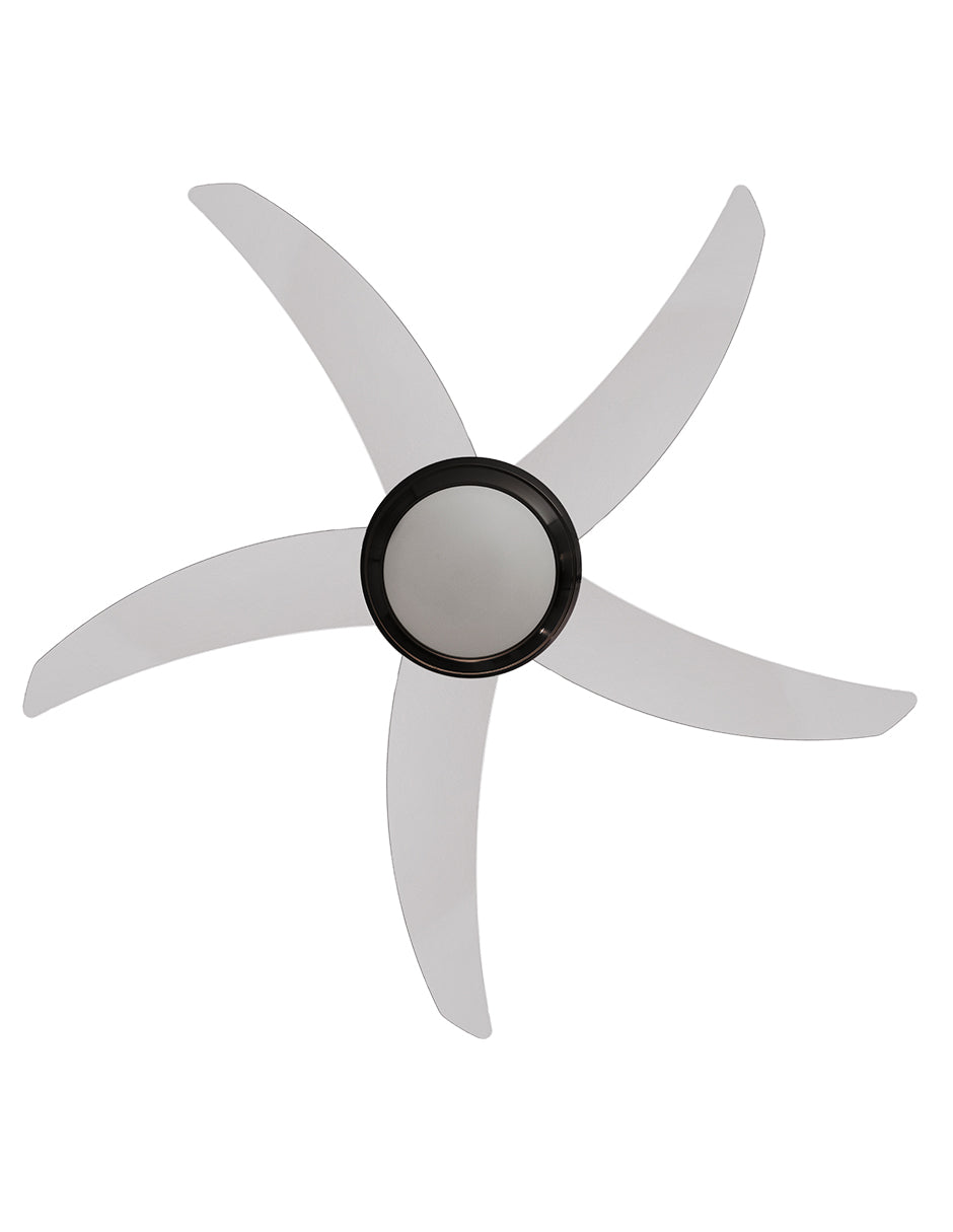 Ventilador de Techo DUBAI Negro 48" Acrilico