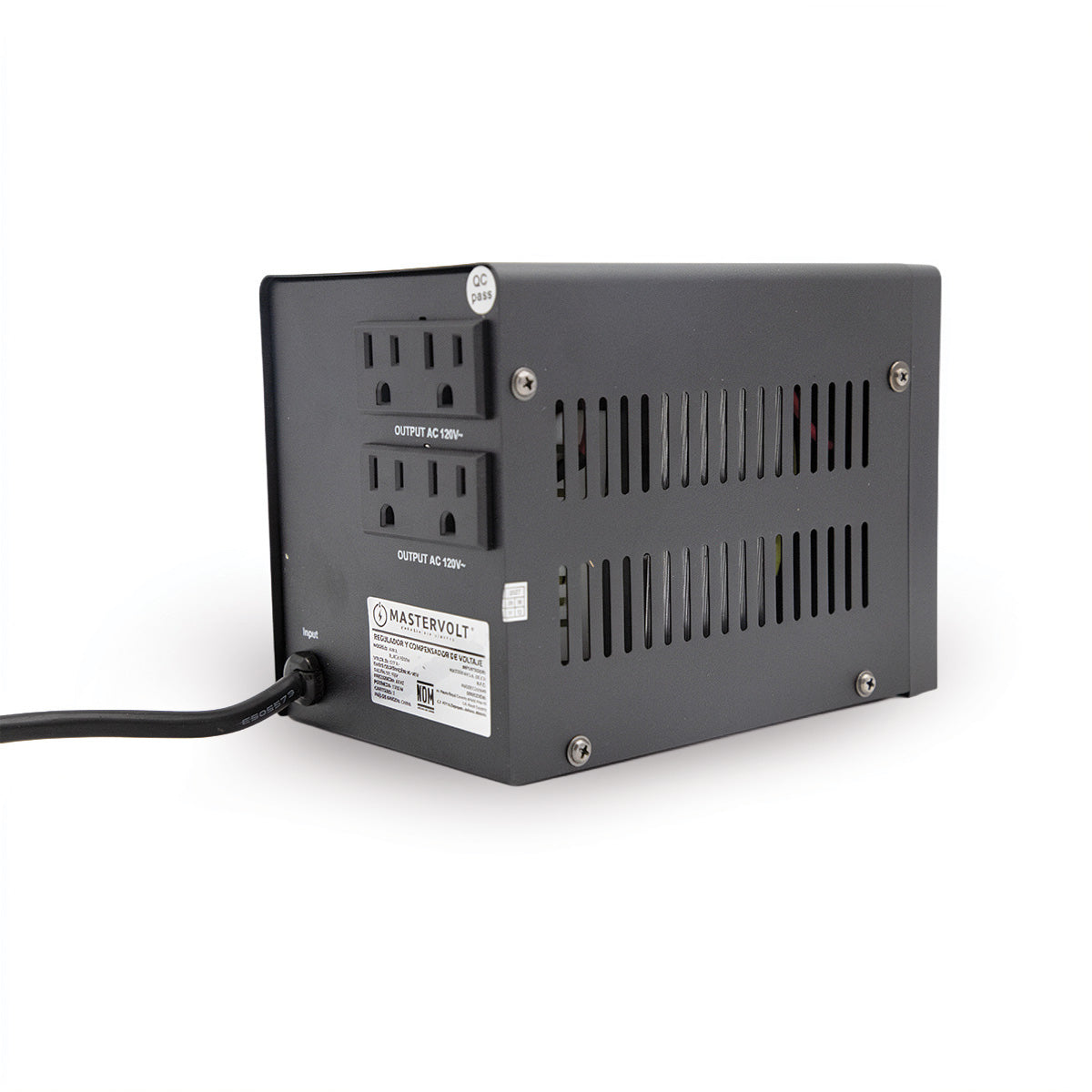 Regulador de Voltaje ARKA BLACK 1500W Negro