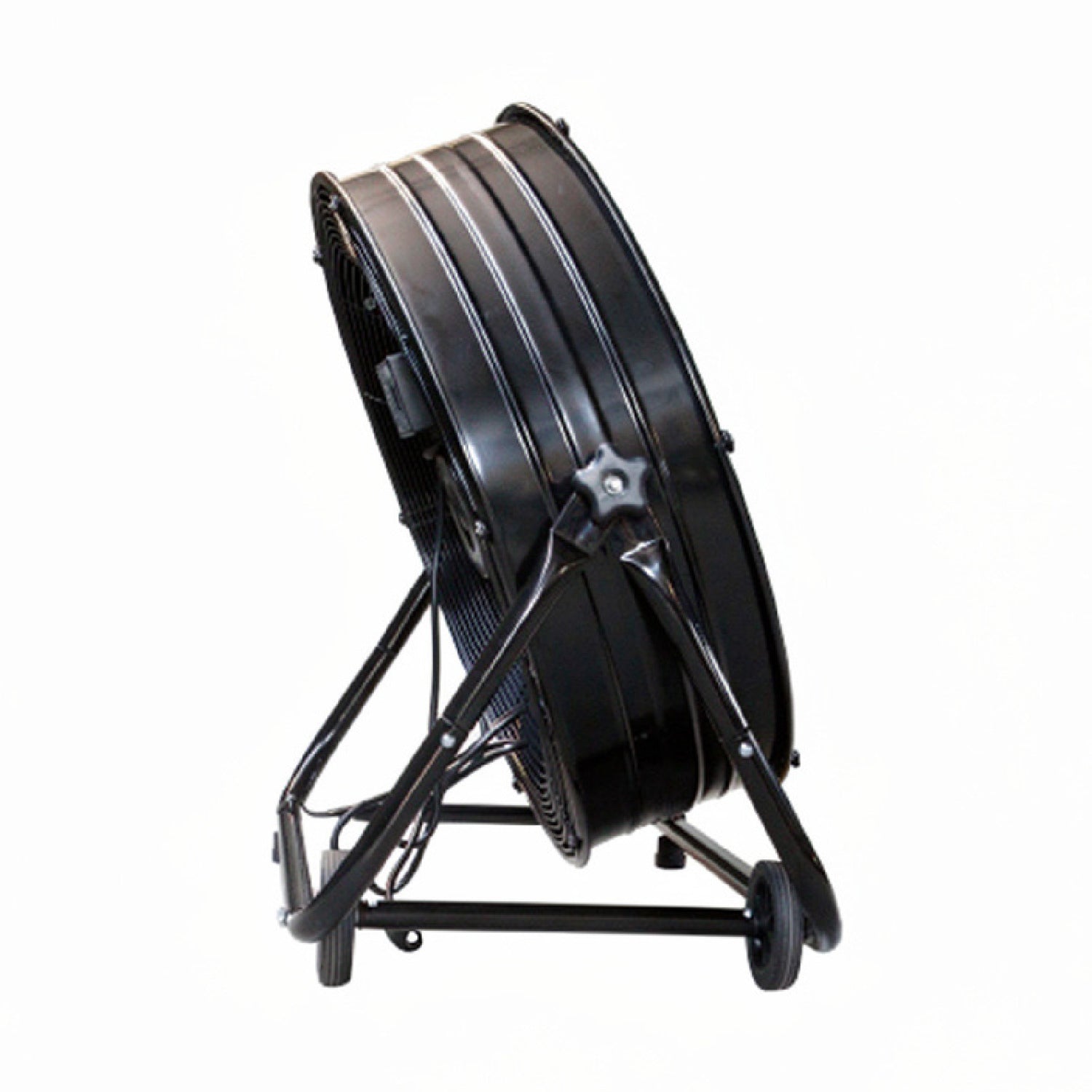 Ventilador de Piso Venturo 24" Negro/Amarillo