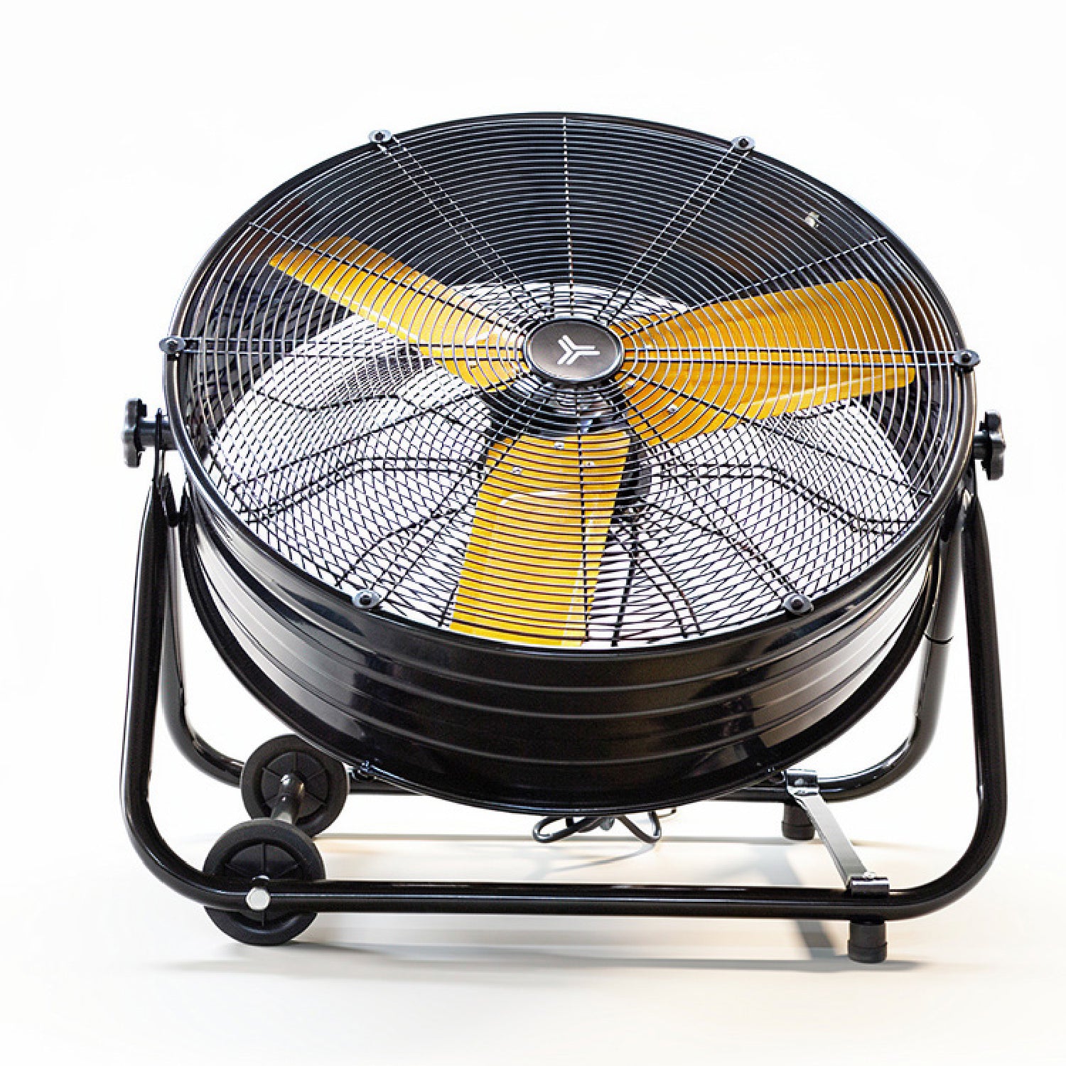 Ventilador de Piso Venturo 24" Negro/Amarillo