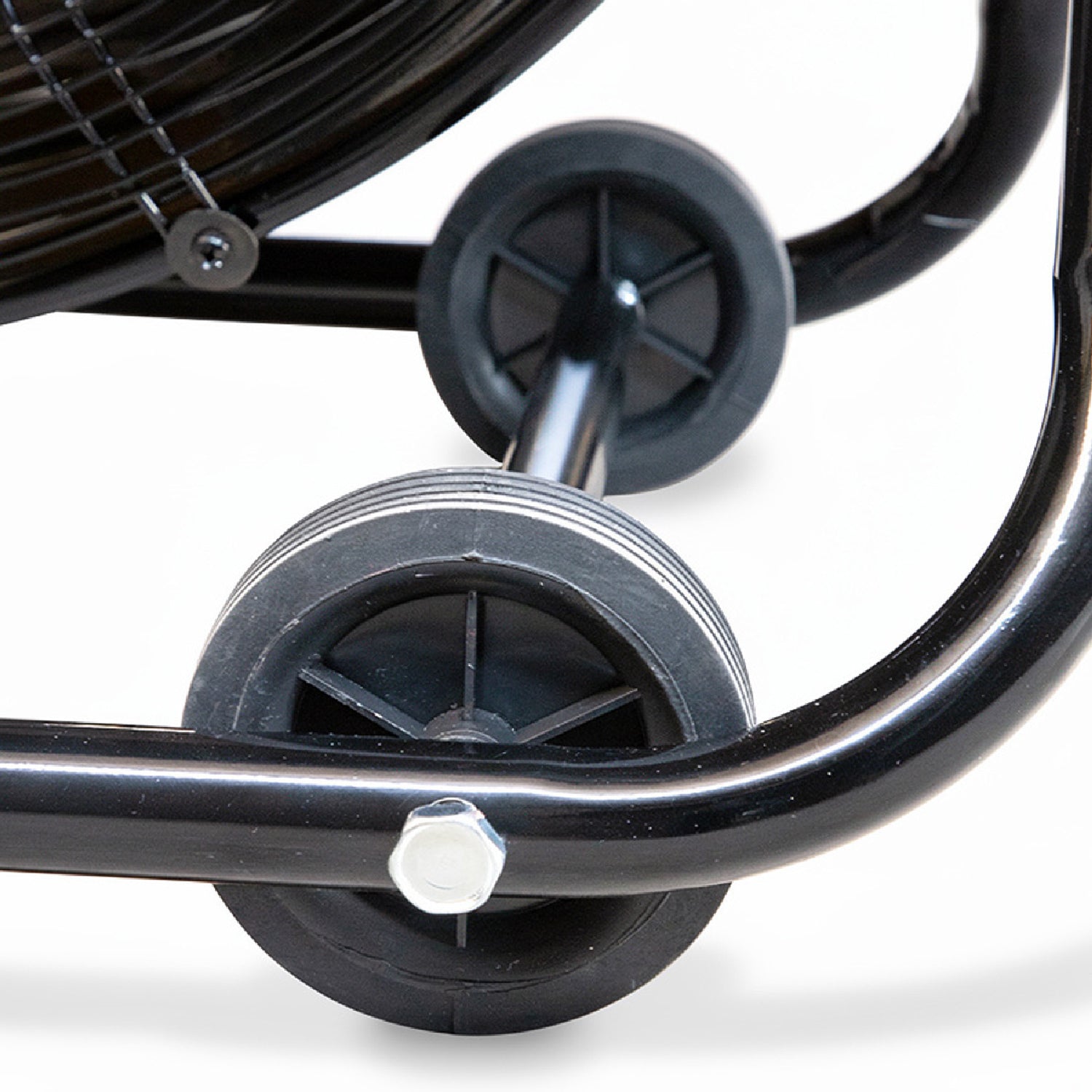 Ventilador de Piso Venturo 24" Negro/Amarillo