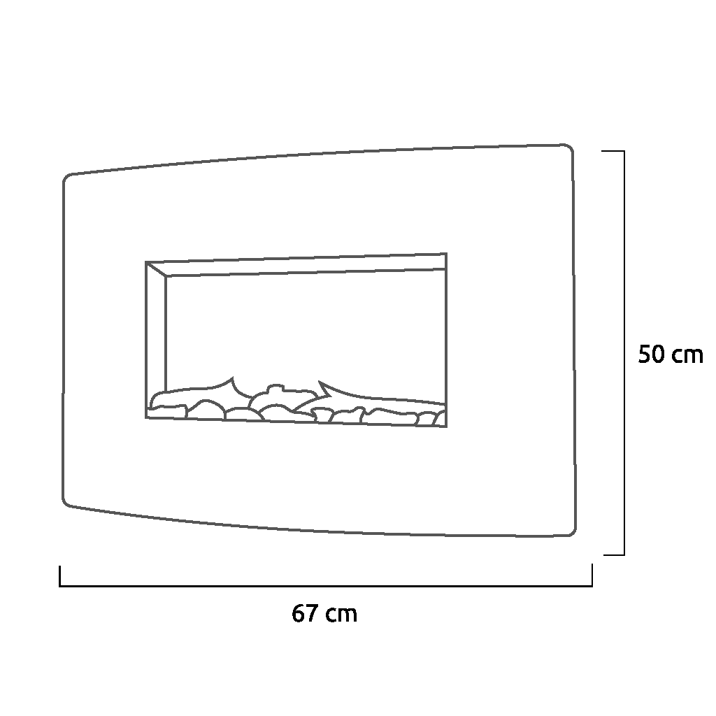 Chimenea Eléctrica Masterfan