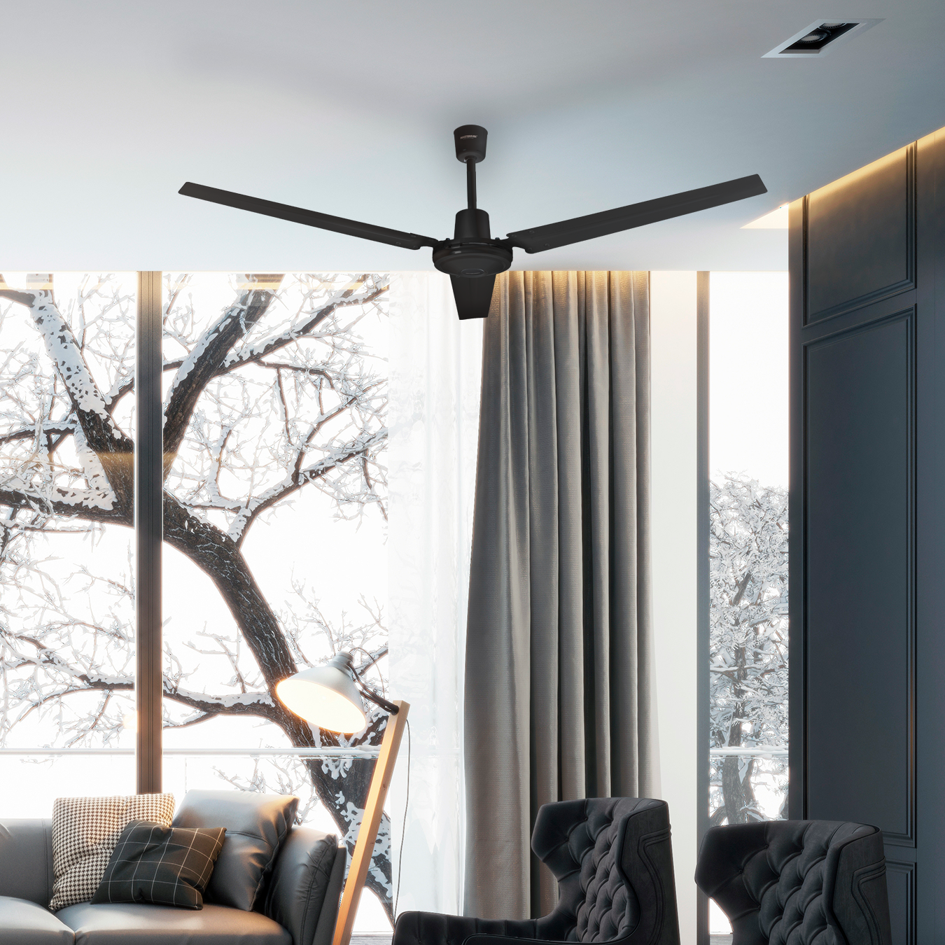 Paquete 3 pzs Ventilador Icarus 56"