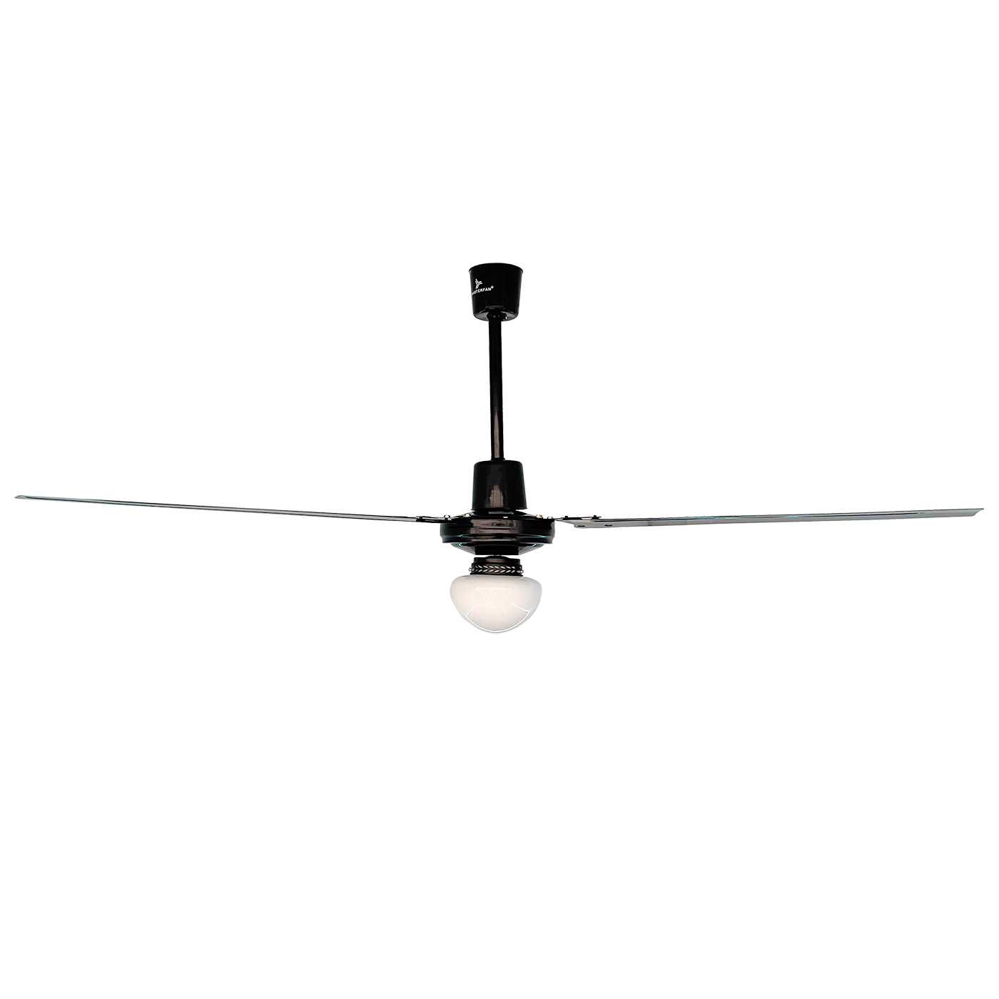 Ventilador Icarus 56" Con Luz Negro