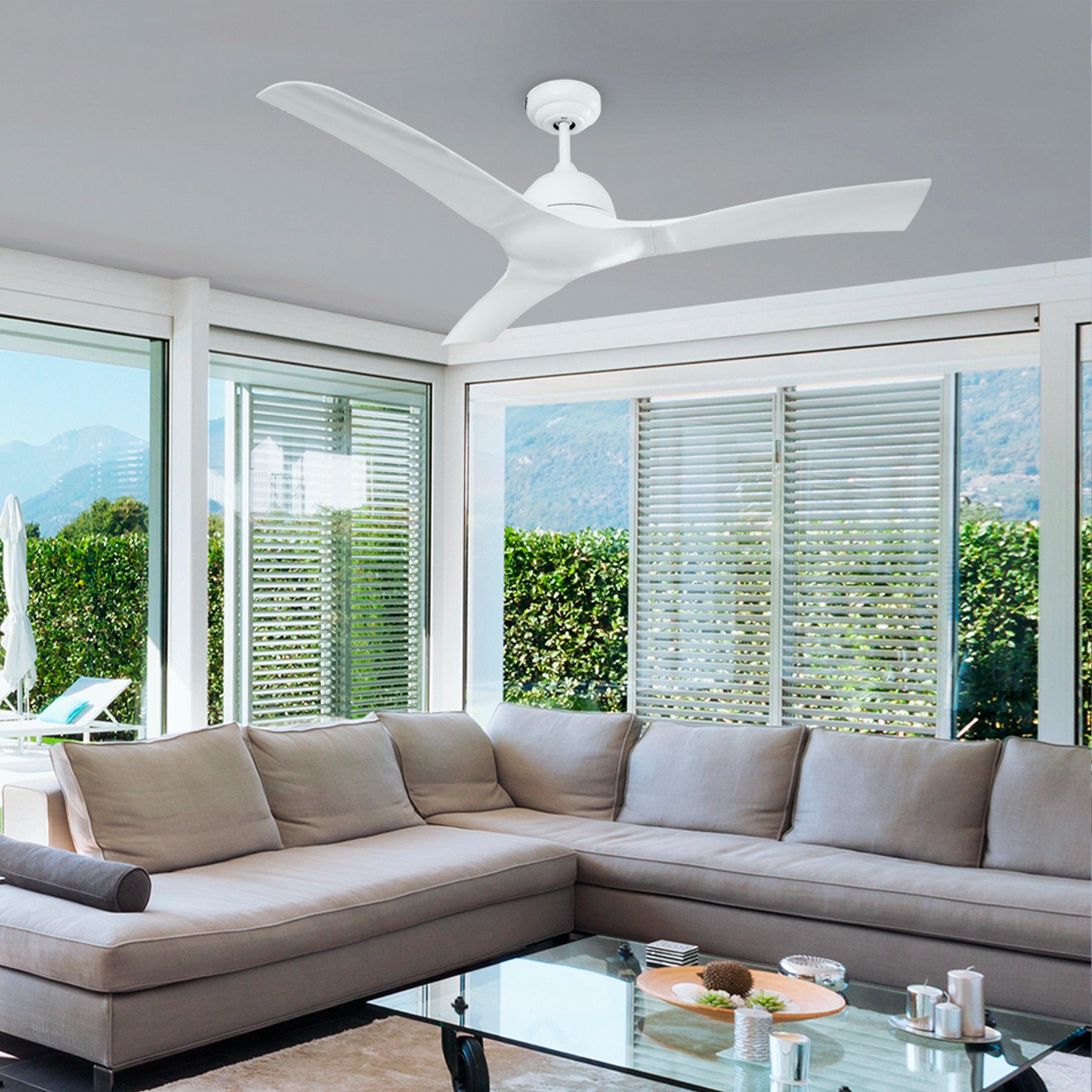 Ventilador Luna Blanco 52"