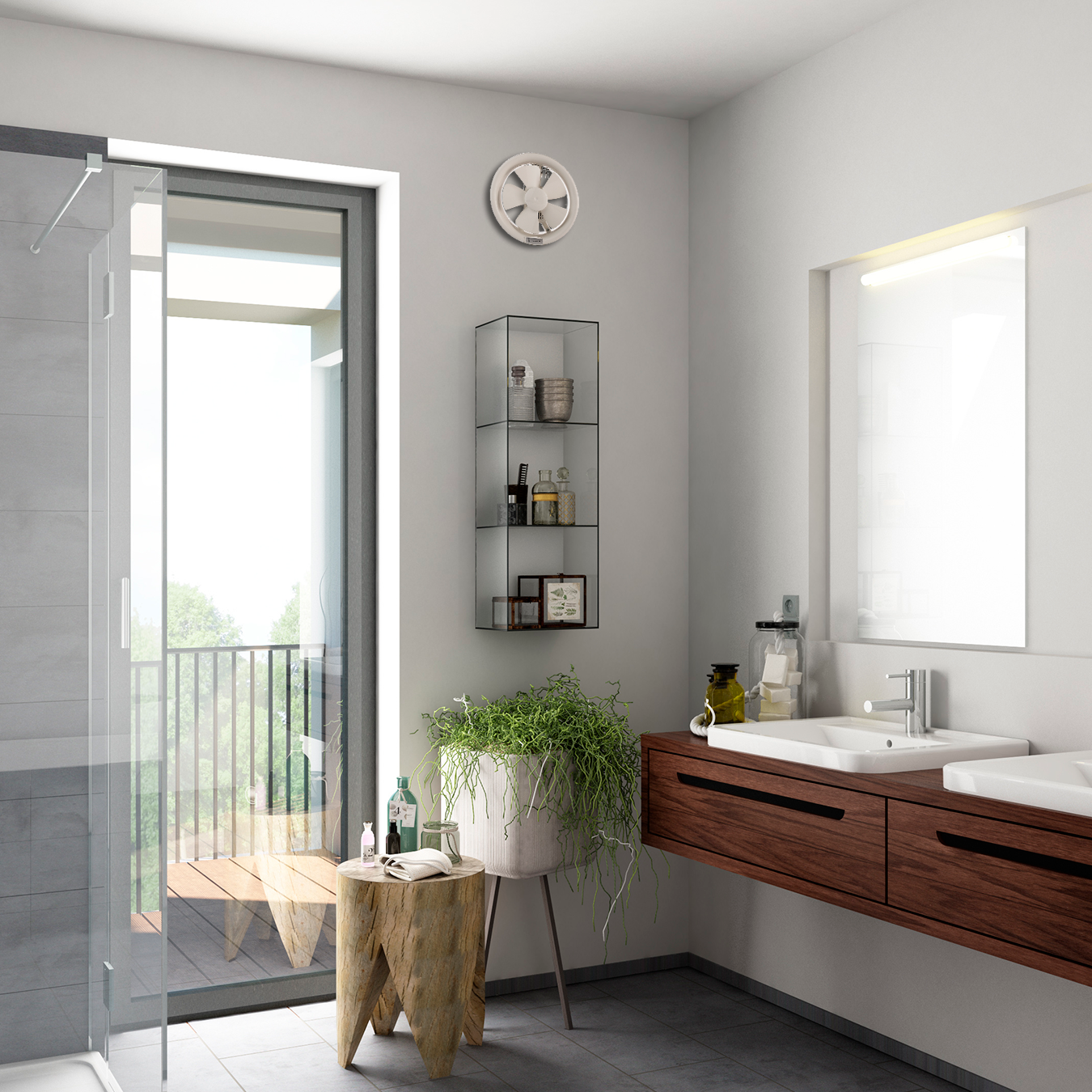 extractor de aire para baño mylos
