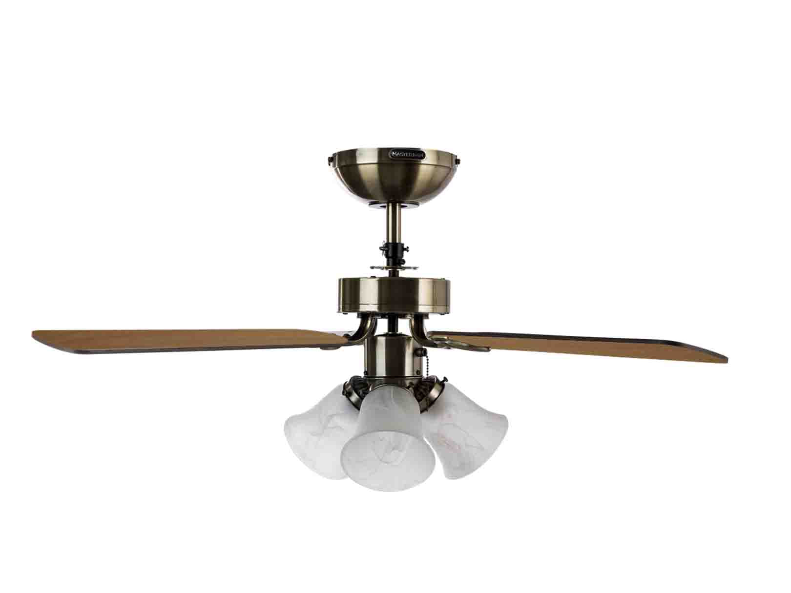 Kit de 3 Ventiladores Oporto 42" Satinado