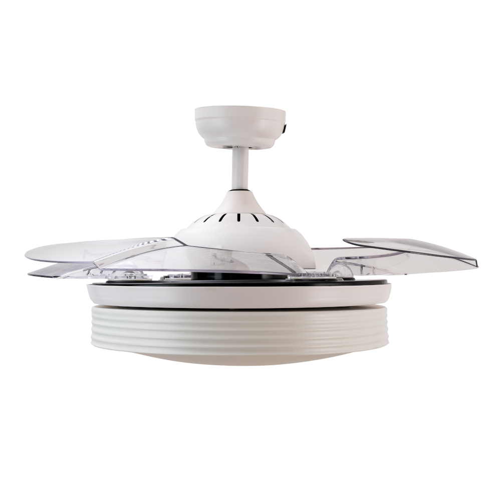 ventilador de techo blanco