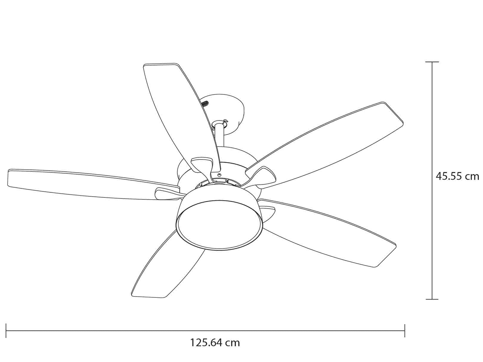 ventilador de techo polux masterfan