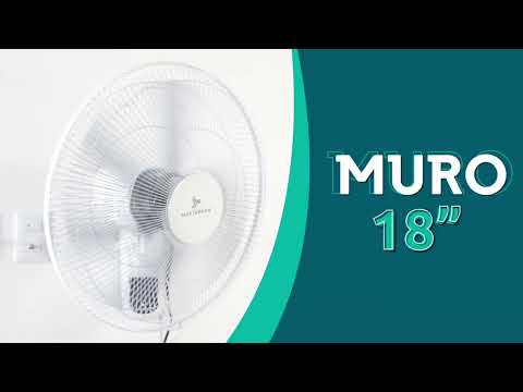 Ventilador Muro 18" Blanco