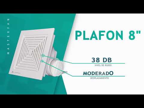 Extractor Plafón Blanco