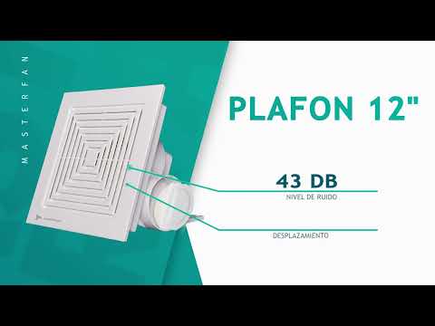 Extractor Plafón Blanco