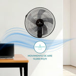 Ventilador Muro 18″ Negro