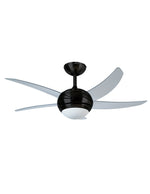 Ventilador de Techo DUBAI Negro 48" Acrilico