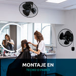 Kit de 3 Ventiladores Orbital 16 Negro Masterfan