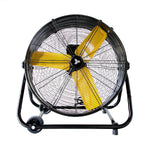 Ventilador de Piso Venturo 24" Negro/Amarillo